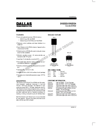 Datasheet DS2224 manufacturer Dallas