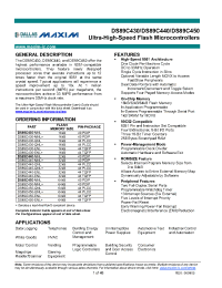Datasheet DS89C450-MNL manufacturer Dallas