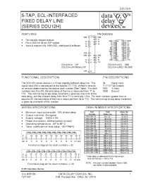 Datasheet DDU12H-1500MC3 manufacturer Data Delay