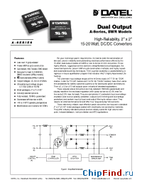 Datasheet BWR-12/830-D48A manufacturer Datel