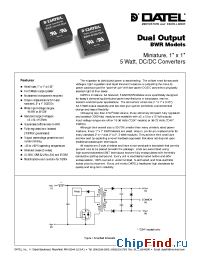 Datasheet BWR-15/165-D48 manufacturer Datel