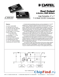 Datasheet BWR-5/700-D48A manufacturer Datel
