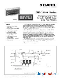 Datasheet DMS-30193 manufacturer Datel