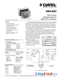Datasheet DMS-EB2 manufacturer Datel