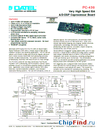 Datasheet PC-430F manufacturer Datel
