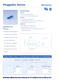 Datasheet 299-1-501-002-1000 manufacturer DB Lectro