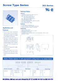 Datasheet 303-022-1602-0010 manufacturer DB Lectro
