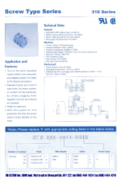 Datasheet 310-021-0002-0010 manufacturer DB Lectro