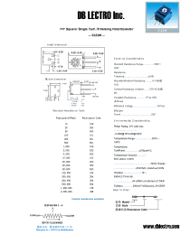 Datasheet 3323W manufacturer DB Lectro