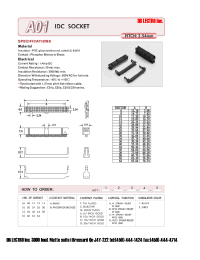 Datasheet A0106BSA1 manufacturer DB Lectro