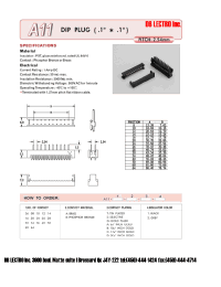 Datasheet A1106BS1 manufacturer DB Lectro