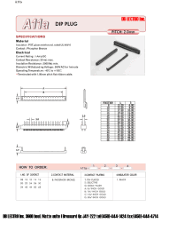 Datasheet A11A16BT1 manufacturer DB Lectro