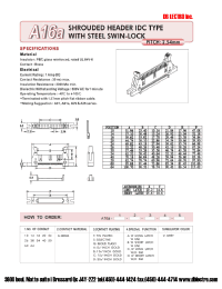 Datasheet A16A14AGB2 manufacturer DB Lectro