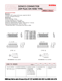 Datasheet A33A04BSB5 manufacturer DB Lectro