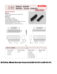 Datasheet B1012AC1 manufacturer DB Lectro