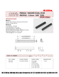 Datasheet B27B22BG1 manufacturer DB Lectro