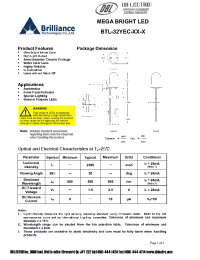 Datasheet BTL-32YEC-XX-X manufacturer DB Lectro