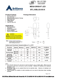 Datasheet BTL-35BLCS-B6-I manufacturer DB Lectro
