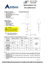 Datasheet BTL-54NRC-O2-P manufacturer DB Lectro