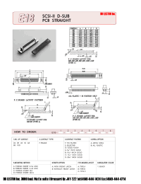 Datasheet E18-26-FT-A-A-A-A-1 manufacturer DB Lectro
