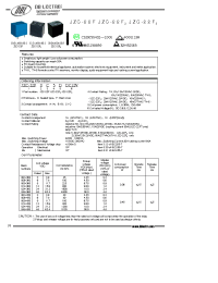 Datasheet JZC-22F3 manufacturer DB Lectro