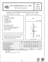 Datasheet 1N4454 manufacturer DCCOM