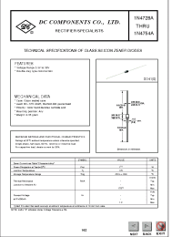 Datasheet 1N4739A manufacturer DCCOM