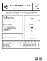 Datasheet DL4150 manufacturer DCCOM