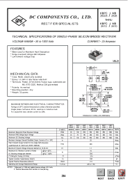 Datasheet MB256 manufacturer DCCOM