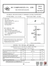 Datasheet SA150 manufacturer DCCOM