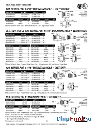 Datasheet 125-1363-11-113 manufacturer Dialight