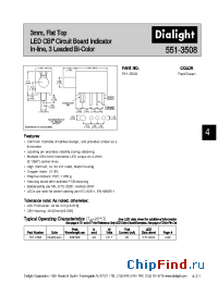 Datasheet 3TD-9868 manufacturer Dialight