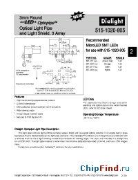 Datasheet 515-1020-805 manufacturer Dialight