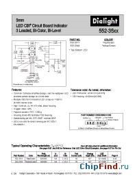 Datasheet 552-3511 manufacturer Dialight