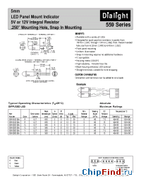 Datasheet 559-0202-001 manufacturer Dialight