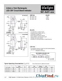 Datasheet 561-4101-055 manufacturer Dialight