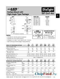 Datasheet 597-2002-402 manufacturer Dialight