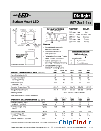 Datasheet 597-3001-102 manufacturer Dialight