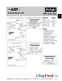Datasheet 597-3121-202 manufacturer Dialight