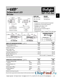 Datasheet 597-7701-502 manufacturer Dialight