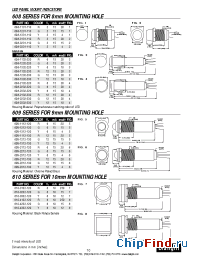 Datasheet 608-1131-110 manufacturer Dialight