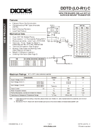 Datasheet DLPT05 manufacturer Diodes