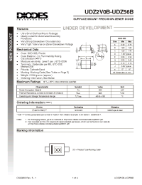 Datasheet UDZ43B manufacturer Diodes
