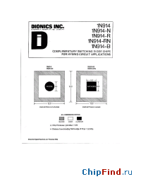 Datasheet 1N914 manufacturer Dionics
