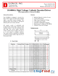 Datasheet DI270B manufacturer Dionics