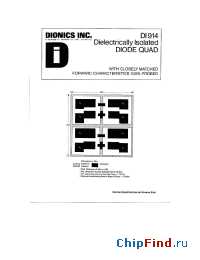 Datasheet DI914-2Q manufacturer Dionics