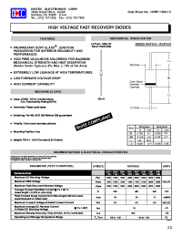Datasheet RGP1300 manufacturer Diotec