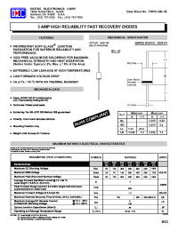 Datasheet RGP301 manufacturer Diotec