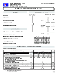 Datasheet RP600-RP610 manufacturer Diotec