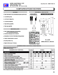 Datasheet SPR1001C manufacturer Diotec